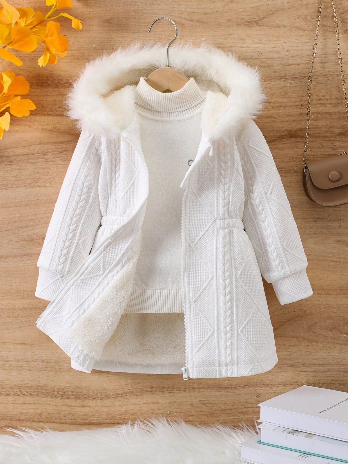 womens casual korean inspired oversized jacket white (UNIQUE PIECE)