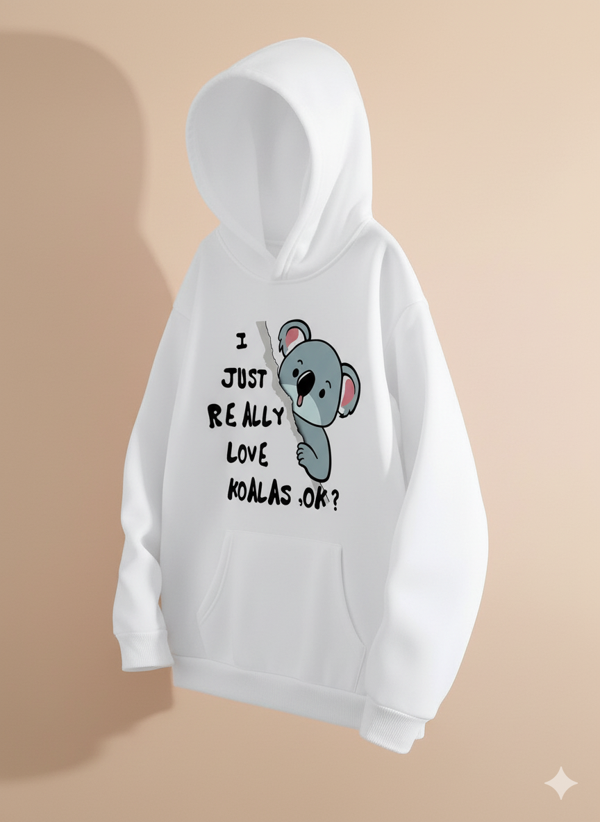 printed hoodie for womwn's and girl ( KOREAN outfit for INDIAN GIRL )